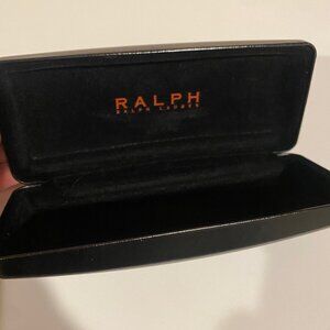 Ralph Lauren Black Sunglasses Case Hard Shell‎ 6x2.5